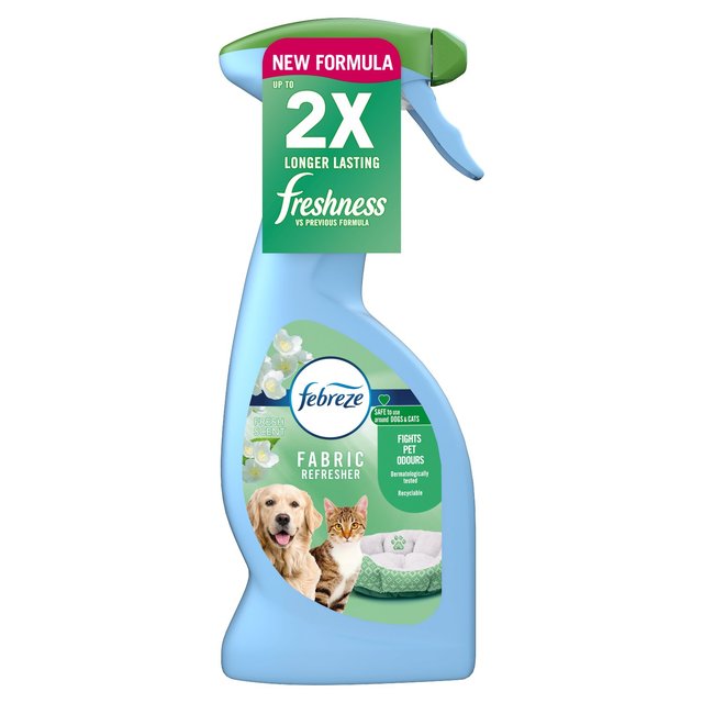 Febreze textile freshener removes pet dirt &amp; odor 375ml