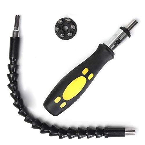 Probuilder - hose bit flexible screwdriver with 6 bit set