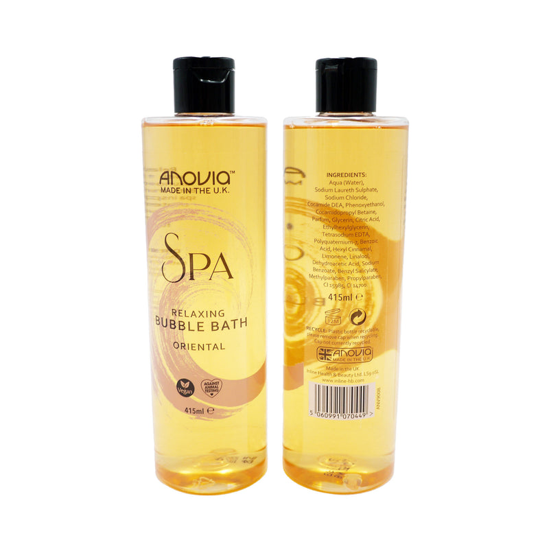 Anovia Spa Boblebad Sæbe Oriental 415ml