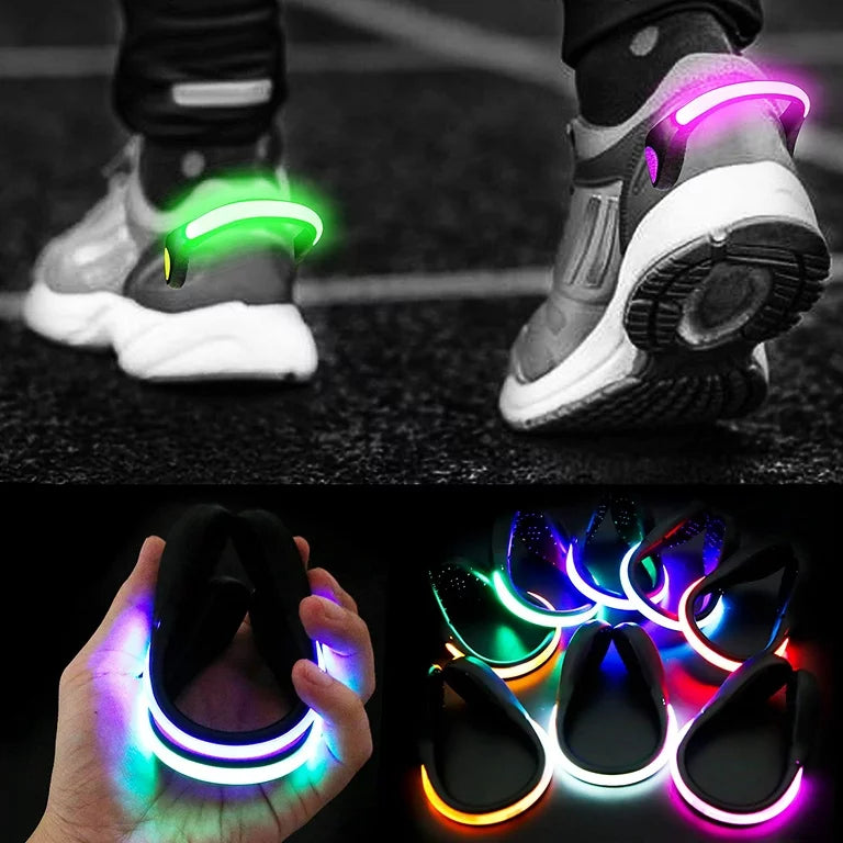 Safety light LED for Training shoes White