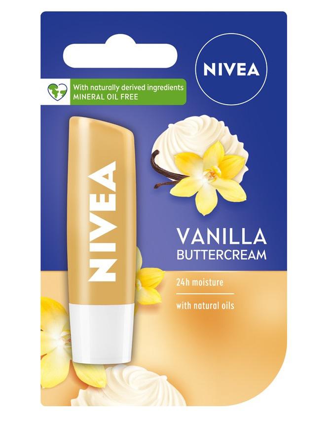 Nivea Læbepomade 4,8g Vanilje Smørcreme