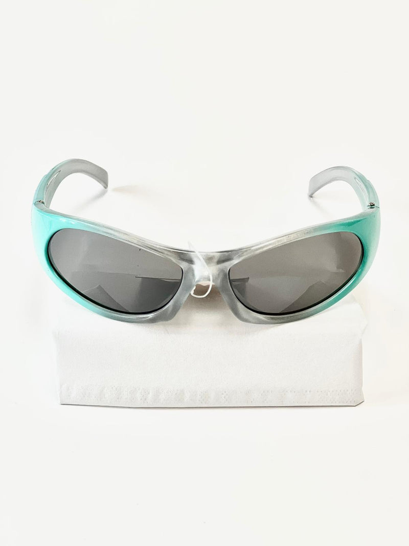 Children's sunglasses UV - Turquoise and clear
