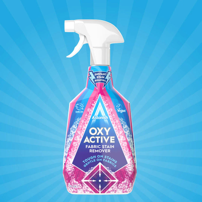 Astonish Oxy Active Fabric Stain Remover Pink Blossom 750ml