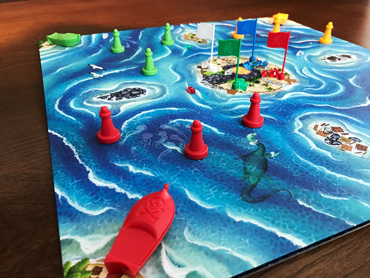 Bermuda Pirates Magnetic Board Game (see video)