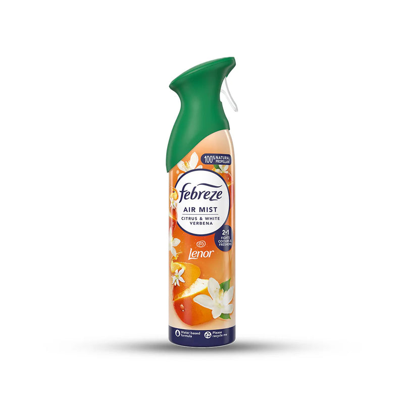 Febreze Citrus & white Verbena Luftfrisker Spray 2 i 1 forfrisker & bekæmper lugt