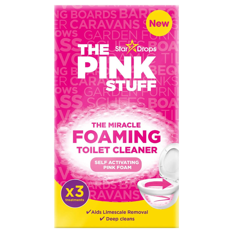 The Pink Stuff - Power Foaming Toilet Cleaner 3x treatments