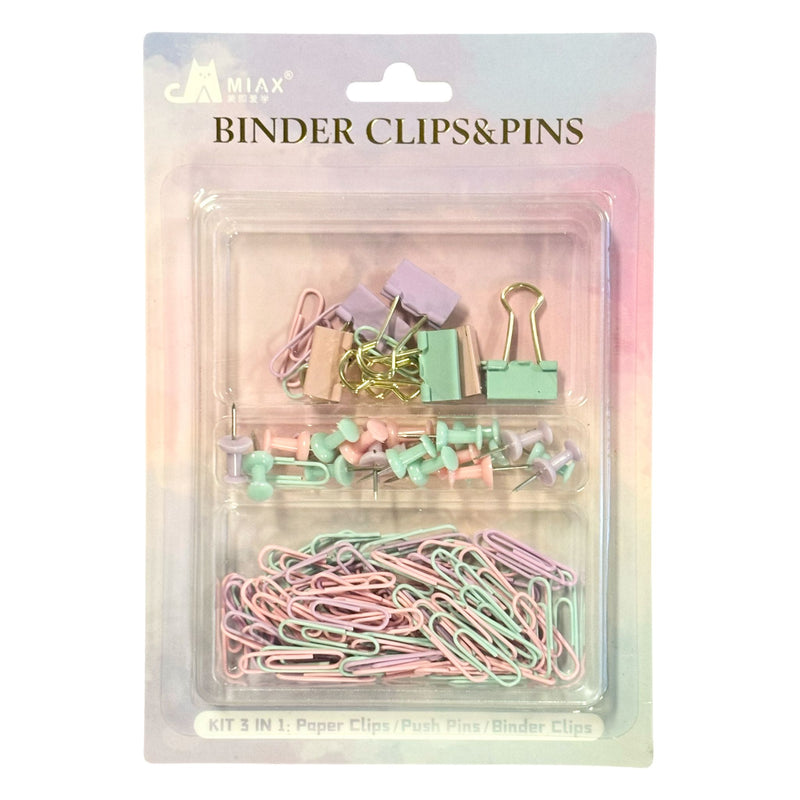 MIAX - Binder Clips & Nåle