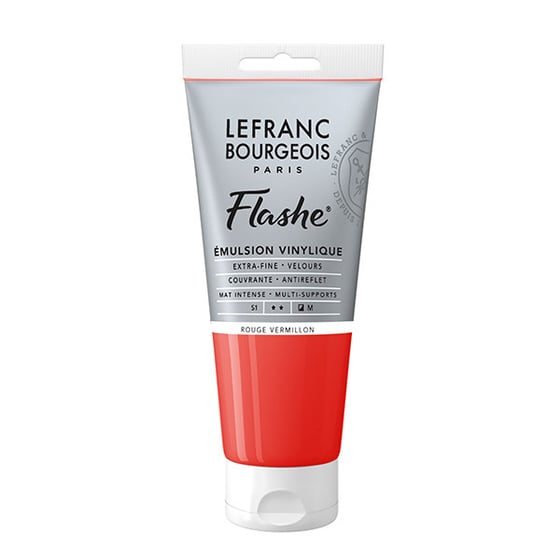 Flashe acrylic 80ml vermilion red ⎮ 3013643006466 ⎮ VE_837171 