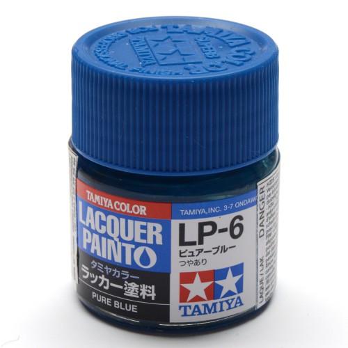 Tamiya Lacquer Paint LP-6 Pure Blue ⎮ 45194375 ⎮ VE_543806 