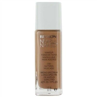 Revlon Nearly Naked Makeup Broad Spectrum SPF20 30ml Nutmeg (nr.230) ⎮ 309974726122 ⎮ GP_027215 