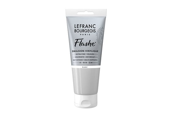 Flashe acrylic 80ml white iridescent ⎮ 3013643005353 ⎮ VE_837125 