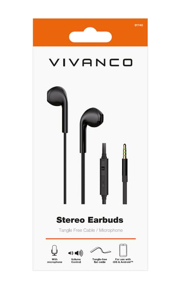 Vivanco Smart Pro in ear-headset Sort    ⎮ 4008928617405 ⎮ CN_000047 