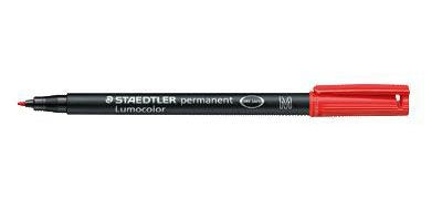 Staedtler 317-2 Permanent-Marker Rot Rundspitze 10 Stæ¼ck(e) ⎮ 4007817310564 ⎮ RZ_002370 