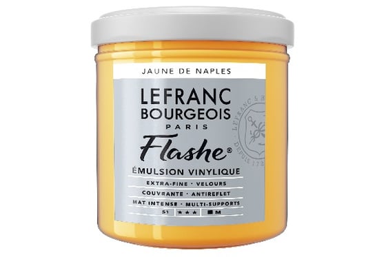 Flashe Acrylic 125ml Naples Yellow Shade 191 ⎮ 3013643005599 ⎮ VE_835284 