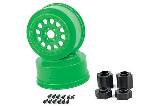  Axial 2.2 3.0 Method 105 wheels - 41mm green 2pcs ⎮ 816874015510 ⎮ VE_481156 