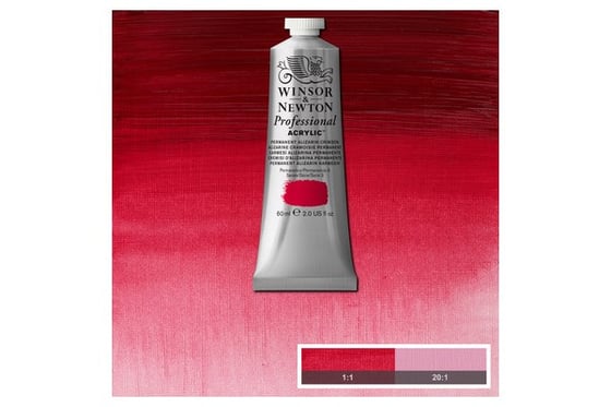 Prof Acrylic 60ml Permanent Alizarin Crimson 466 ⎮ 5012572011372 ⎮ VE_831182 