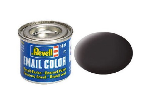 Enamel 14 ml. tar black, mat ⎮ 42021766 ⎮ VE_632106 
