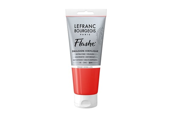 Flashe acrylic 80ml vermilion red ⎮ 3013643006466 ⎮ VE_837171 