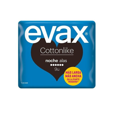 Evax sanitary 9' Cottonlike normal with wings night ⎮ 8001090050892 ⎮ GP_026978 