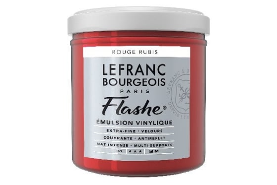 Flashe Acrylic 125ml Ruby Red 388 ⎮ 3013643006138 ⎮ VE_835246 