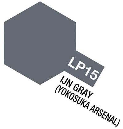 Tamiya Lacquer Paint LP-15 IJN Gray (Yokosuka A) ⎮ 45206269 ⎮ VE_543815 