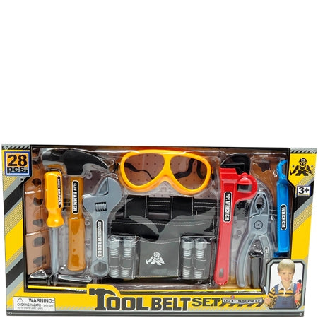 DoIt - Tool belt toy set with 28 parts (info)