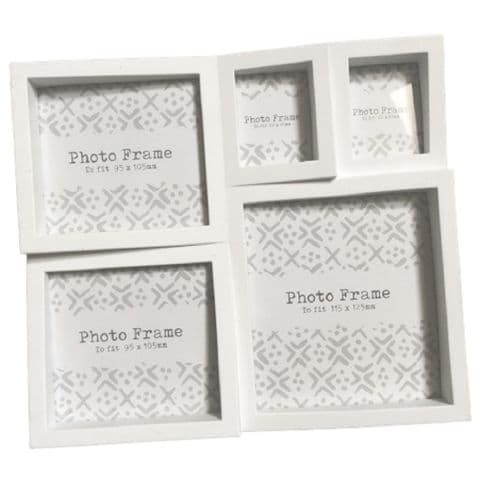 DS - Picture frame with 5 rooms and 3D effect