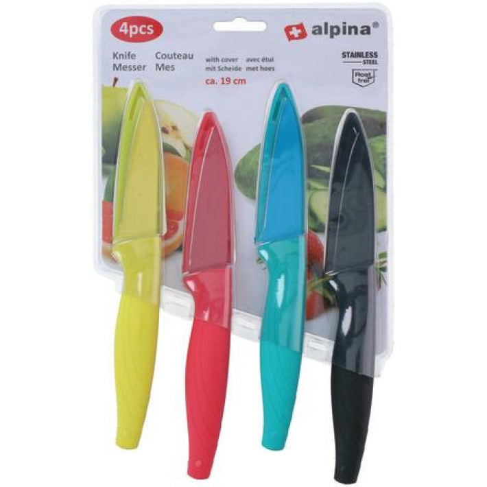 Alpina - Fruit knives with color codes 19 cm