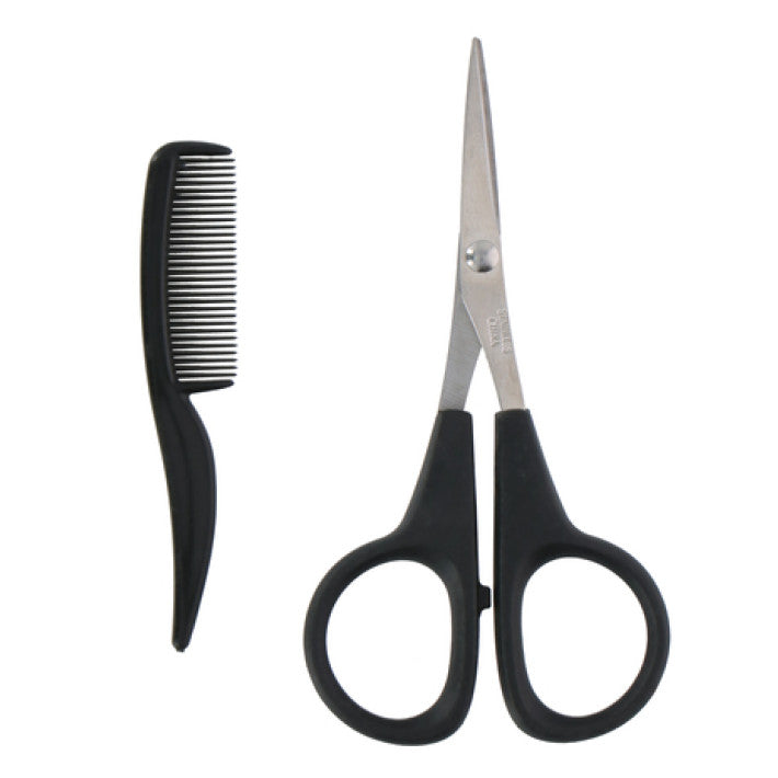 Touch of Beauty - Beard care set with scissors &amp; small comb