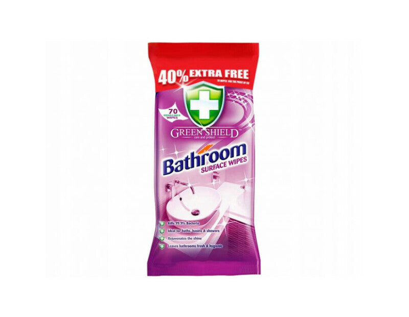 Greenshield Bathroom Surface Wipes 29/07/22