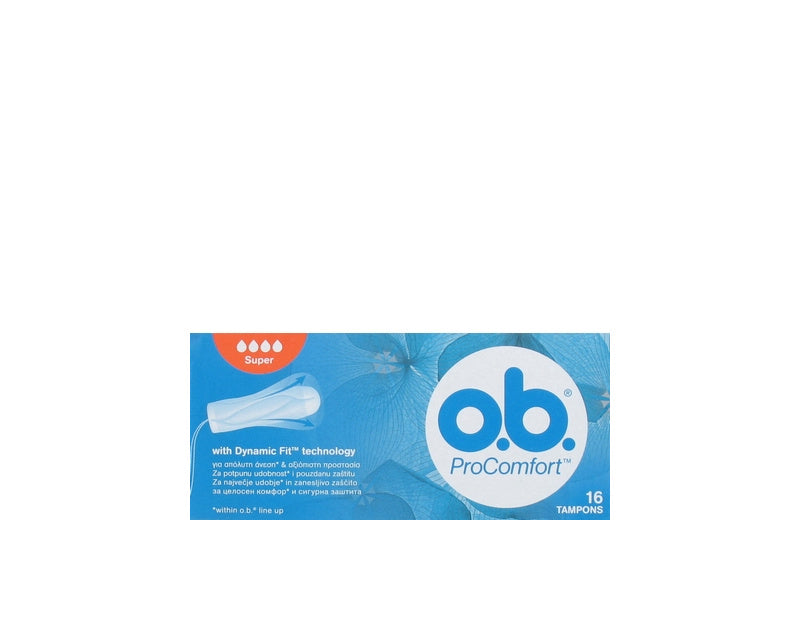 OB Tampons – ProComfort Super 16 tampons