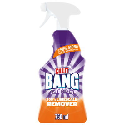 Cillit Bang - Power Cleaner 100% Limescale Remover - 4x Shine 750ml