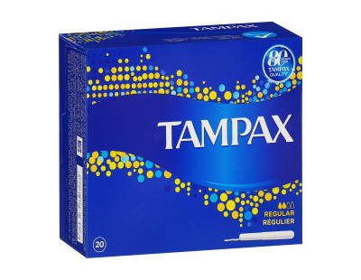Tampax - Reguler 20 Stk - Dollarstore.dk