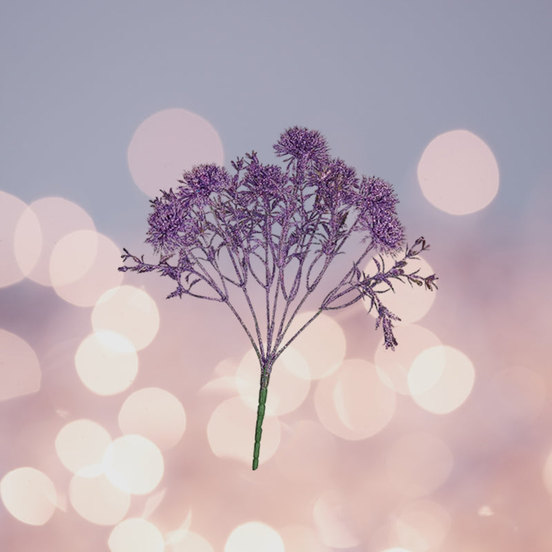 Between Tree Flower Branches - Purple Bouquet