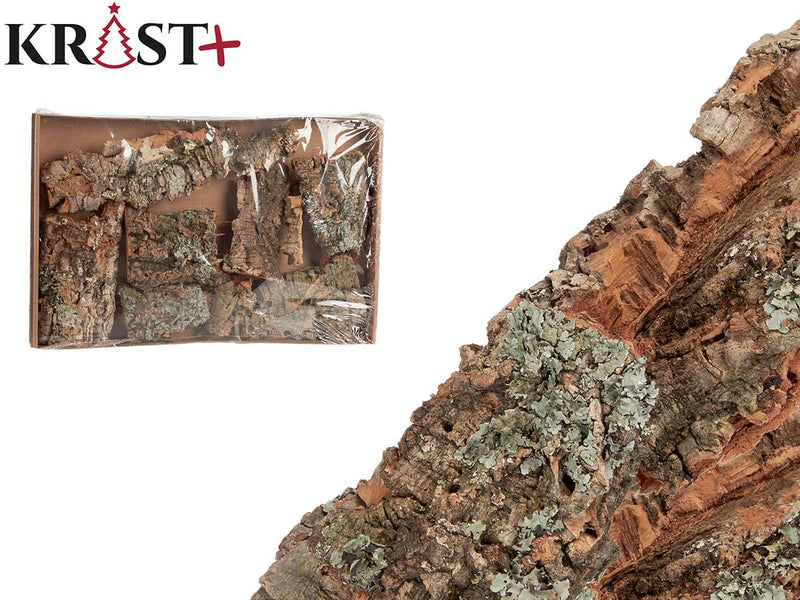 Krist - Naturally dried birch bark 1.3 kg 50.5 x 36 x 6 cm.