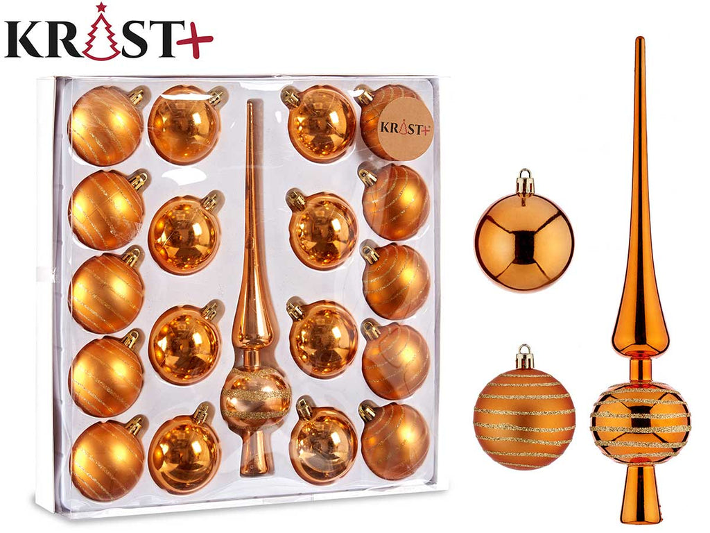 Buy Krist - Christmas tree assortment with classic top star &