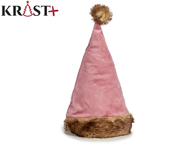 Krist - Christmas hat Pink Velor