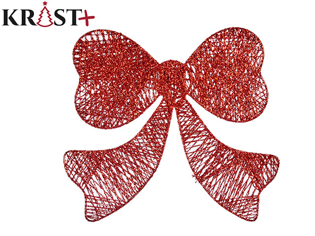 Krist - Decoration Bow Red 30cm
