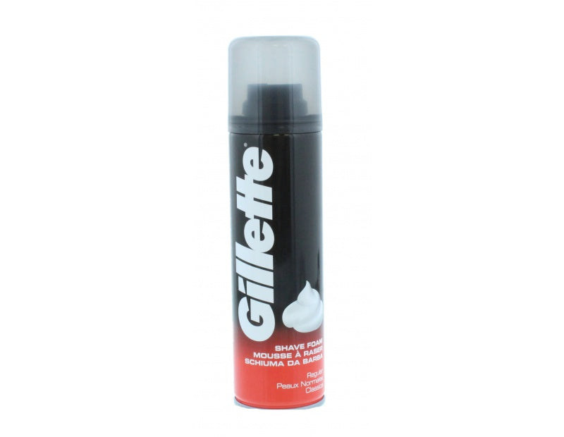 Gillette 200ml Shave Foam Regular Srp - Dollarstore.dk