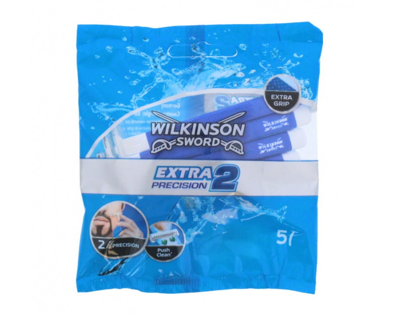 Wilkinson Extra Precision Ii Disp Rzr 5s - Dollarstore.dk