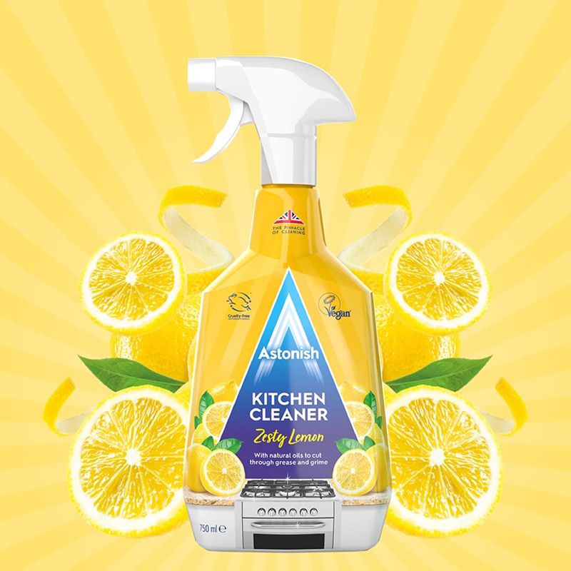 Astonish - Kitchen Spray With Fresh Lemon Scent 750ml