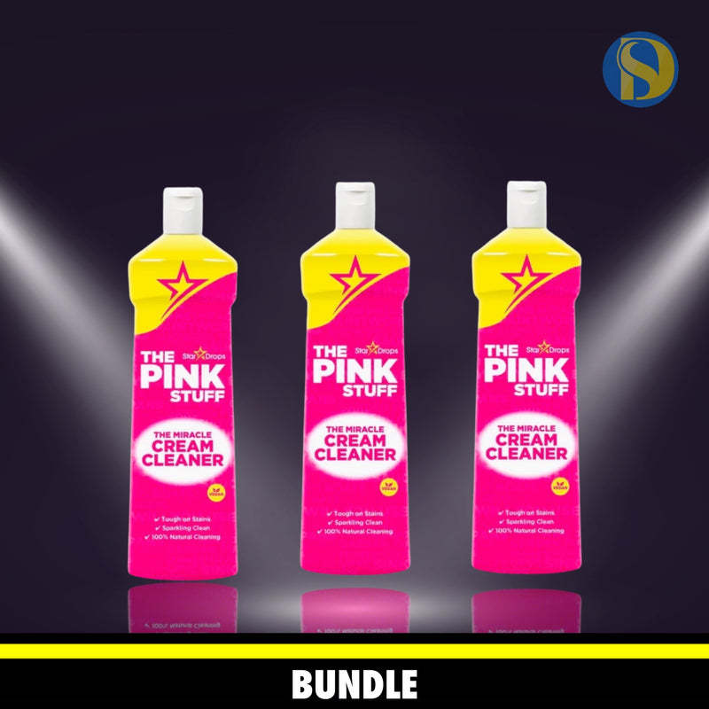 The Pink Stuff - Set With 3Pcs Cream Cleans 500Ml