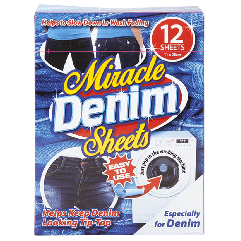 Miracle Laundry - Denim &amp; Jeans 12 Wash Sheets
