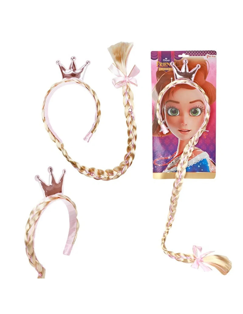 Toitoys - Princess Hair Band With Braids 50+cm