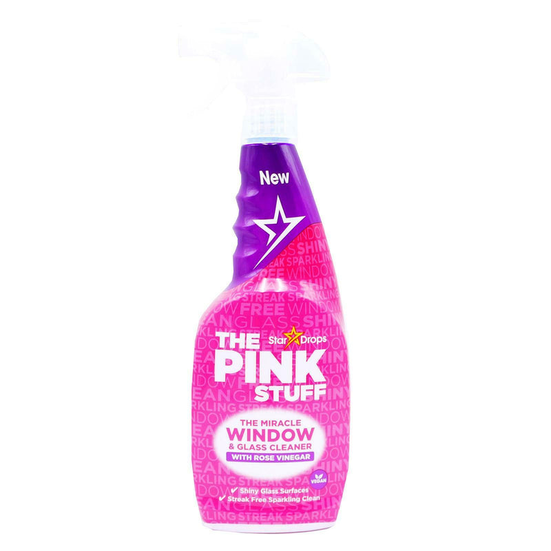 The pink stuff - Vinduerens spray 750ml med rosen-eddikke - Dollarstore.dk